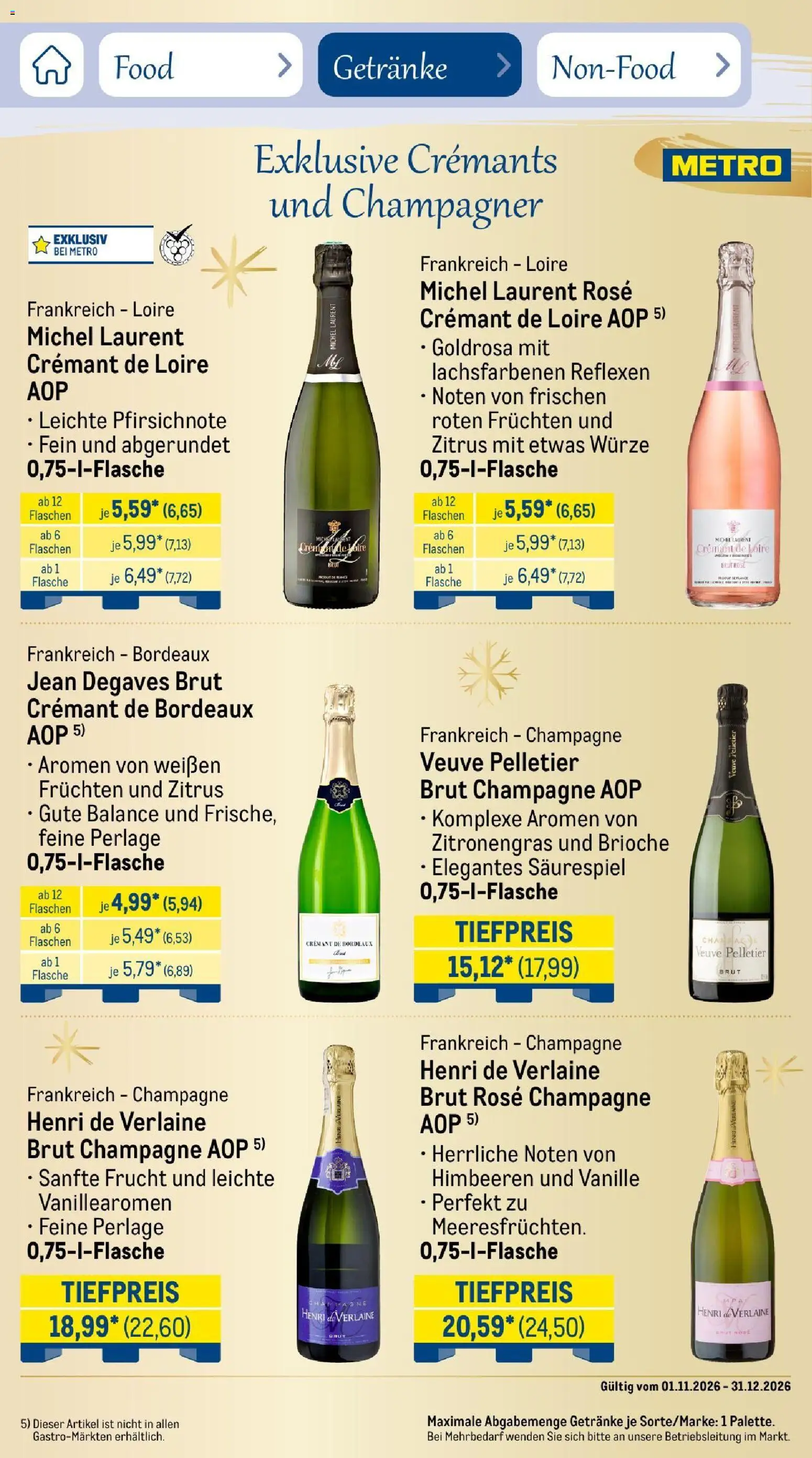 Metro Saisonkatalog Festtage voller Genuss – gültig ab 01.11.2026 | Seite: 78 | Produkte: Himbeeren, Zitronengras, Vanille