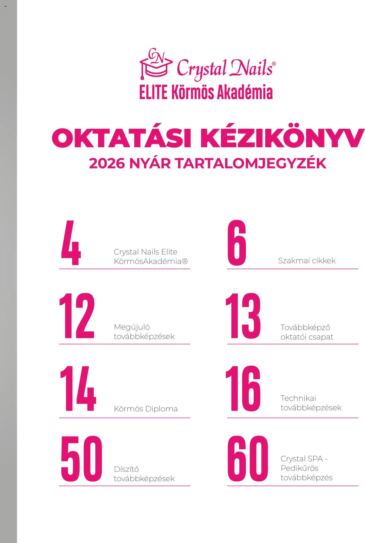 Crystal Nails akciós ujság - amely érvényes a következő dátumtól: 2026.09.08. | Oldal: 3