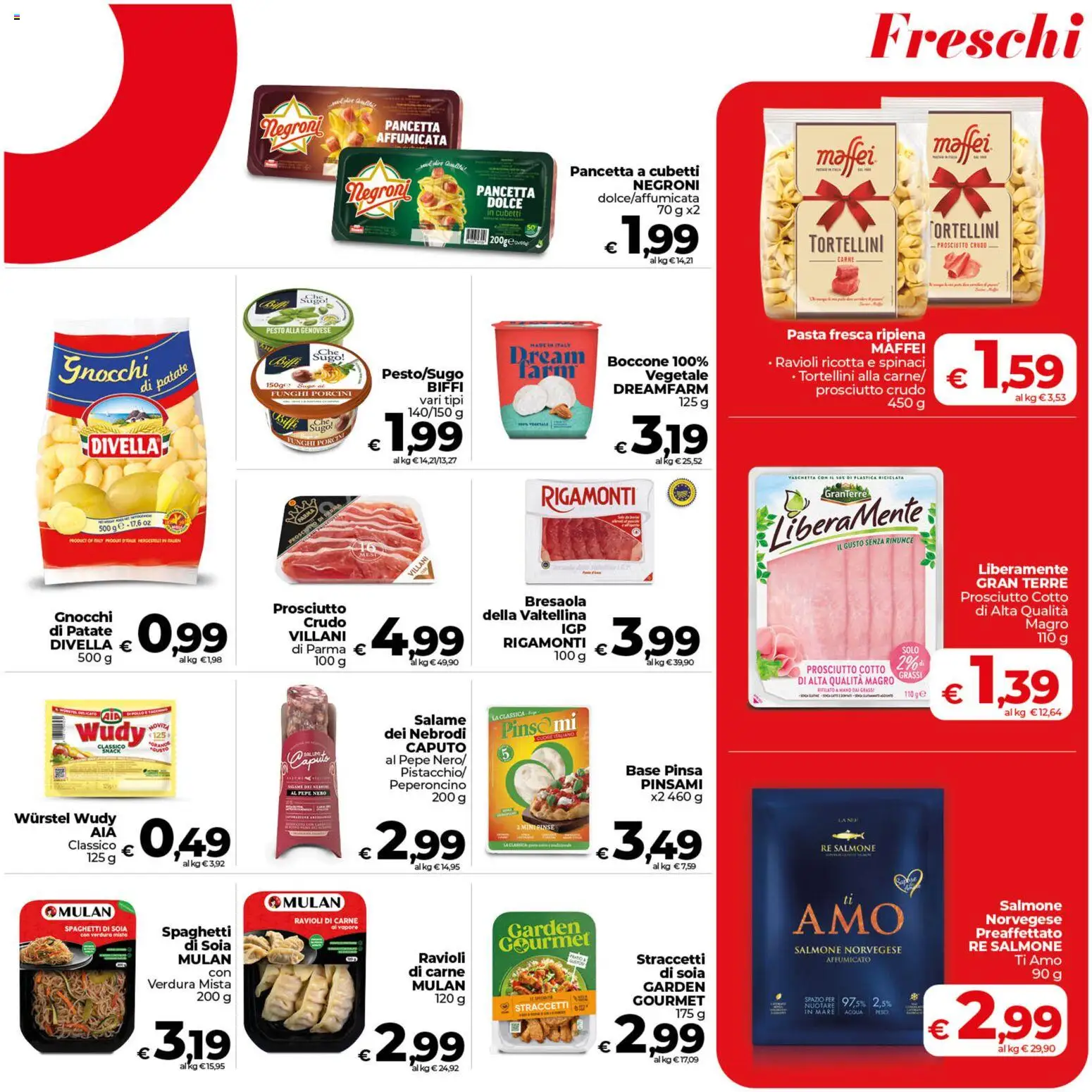 Volantino COOP del 04.06.2026 | Pagina: 11 | Prodotti: Salmone, Bresaola, Pesto, Ricotta