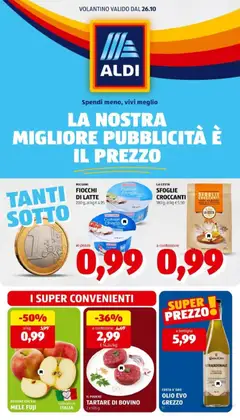 Anteprima del volantino Aldi volantino valido a partire dal 26/10/2026