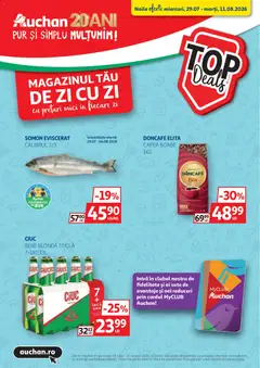 Ofertele Auchan valabile de la 29.07.2026