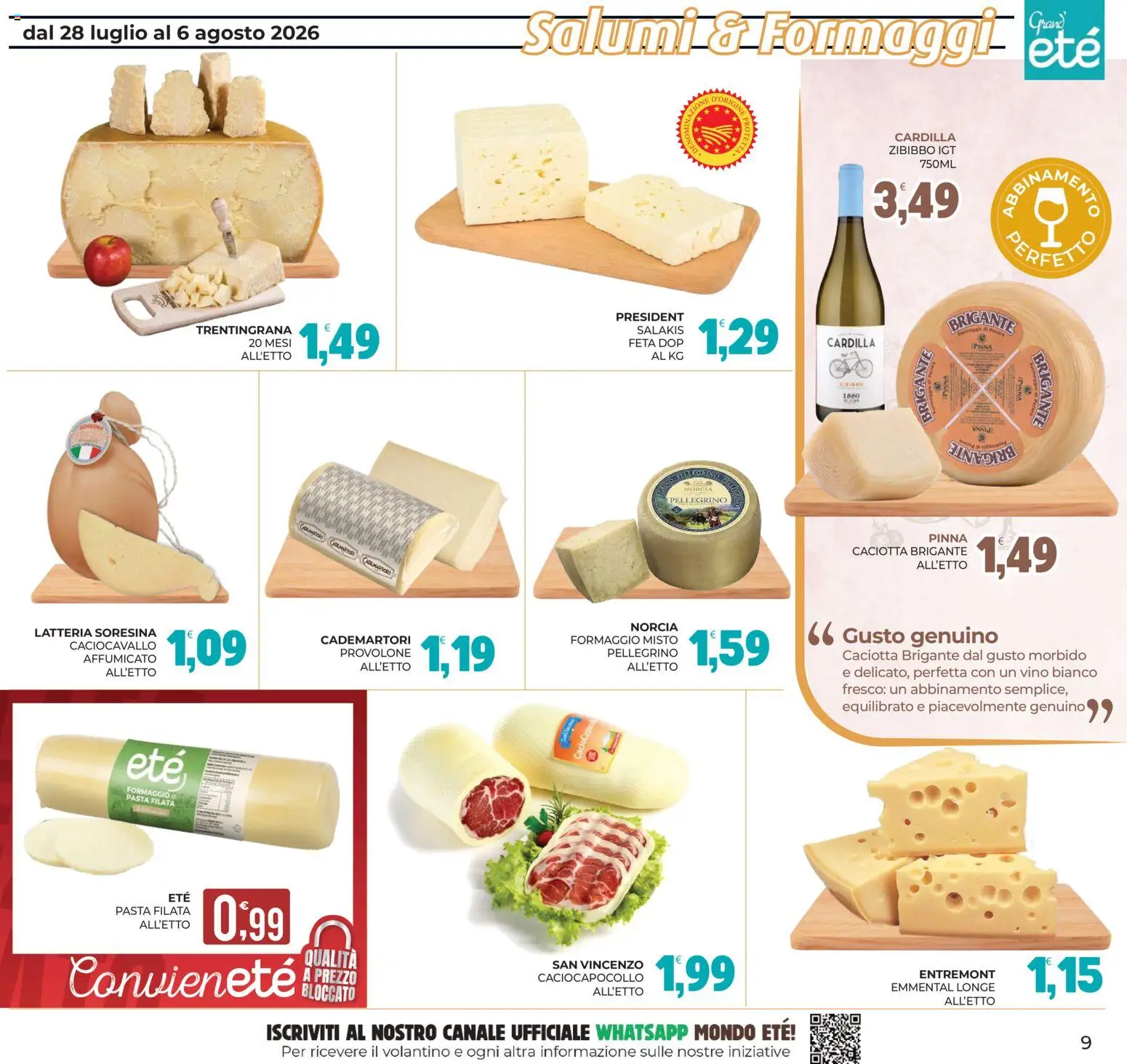 Volantino Eté del 28/07/2026 | Pagina: 9
