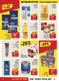 Konzum Katalog - Pregled kataloga iz trgovine Konzum, vrijedi od 06.05.2026 | Stranica: 22 | Proizvodi: Riža, Juha, Pasta, Curry