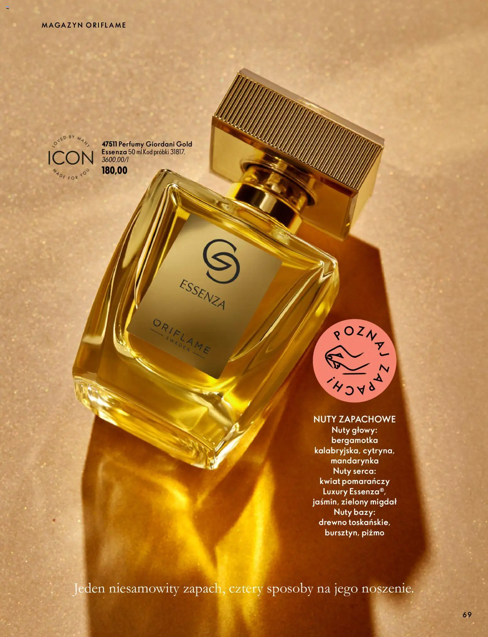 Oriflame Katalog 14 2026 od 30.09.2026 | Strona: 69 | Produkty: Perfumy
