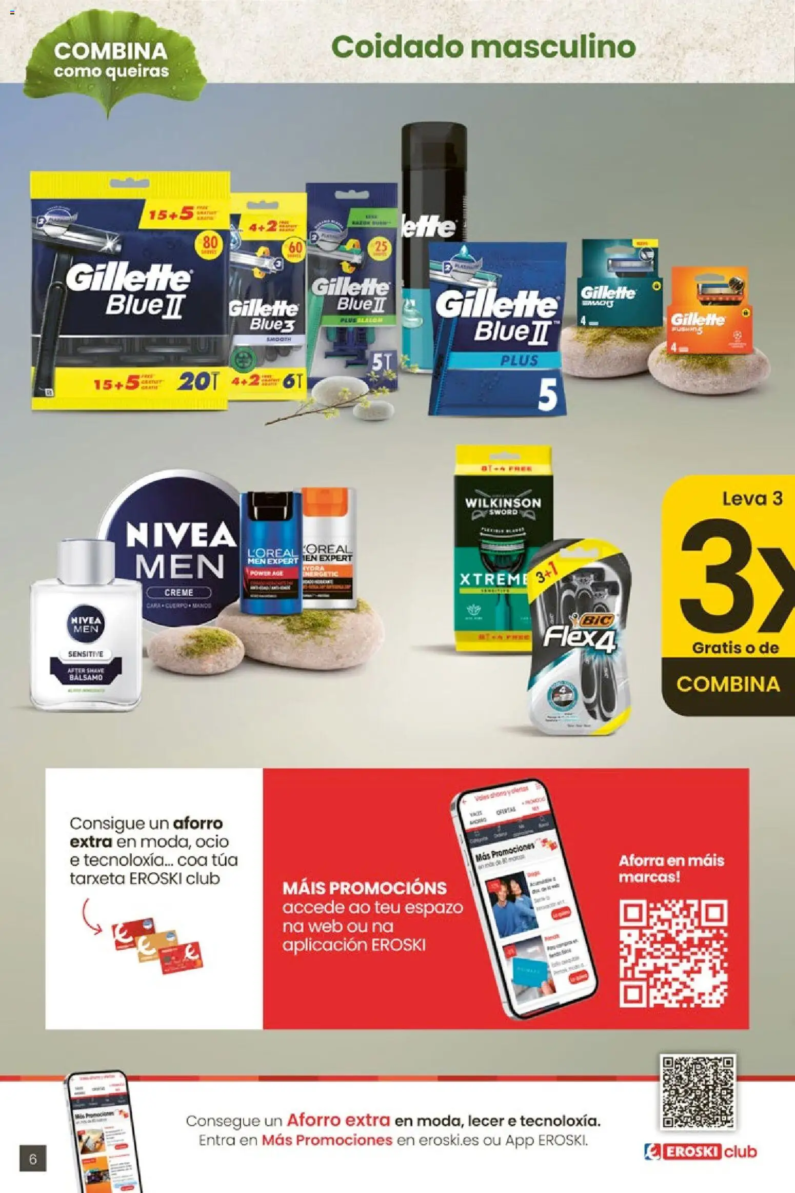Eroski 3x2 En toda  la perfumería y parafarmacia │ válido desde el 30.04.2026 | Página: 6