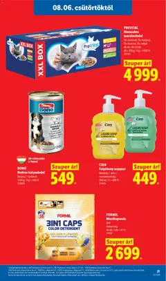 Lidl akciós újság - amely érvényes a következő dátumtól: 2026.08.06. | Oldal: 21