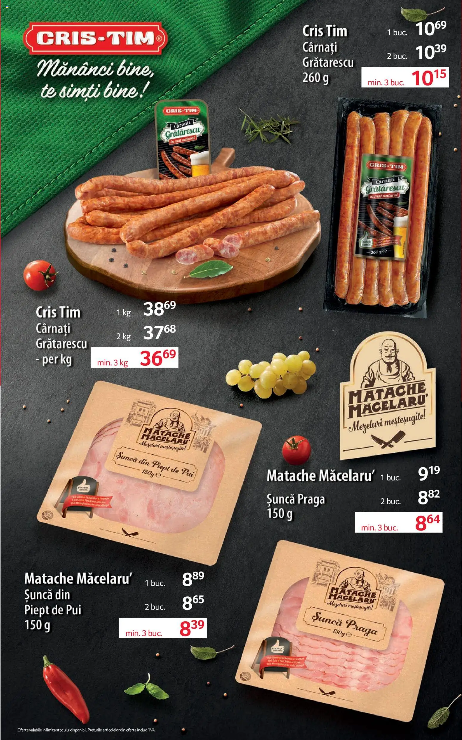 Noul catalog Selgros – valabil de la 02.10.2026 | Pagină: 5 | Produse: Sunca praga, Pui, Șuncă, Cârnați