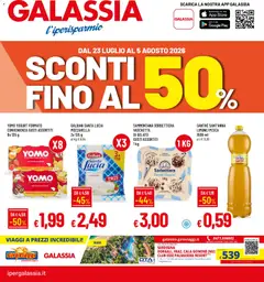 Anteprima del volantino Galassia volantino valido a partire dal 23/07/2026