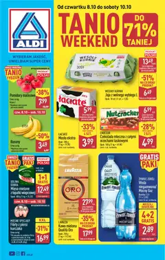 Pogląd oferty "Aldi gazetka - Oferta weekendowa" - ważna od 08.10.2026