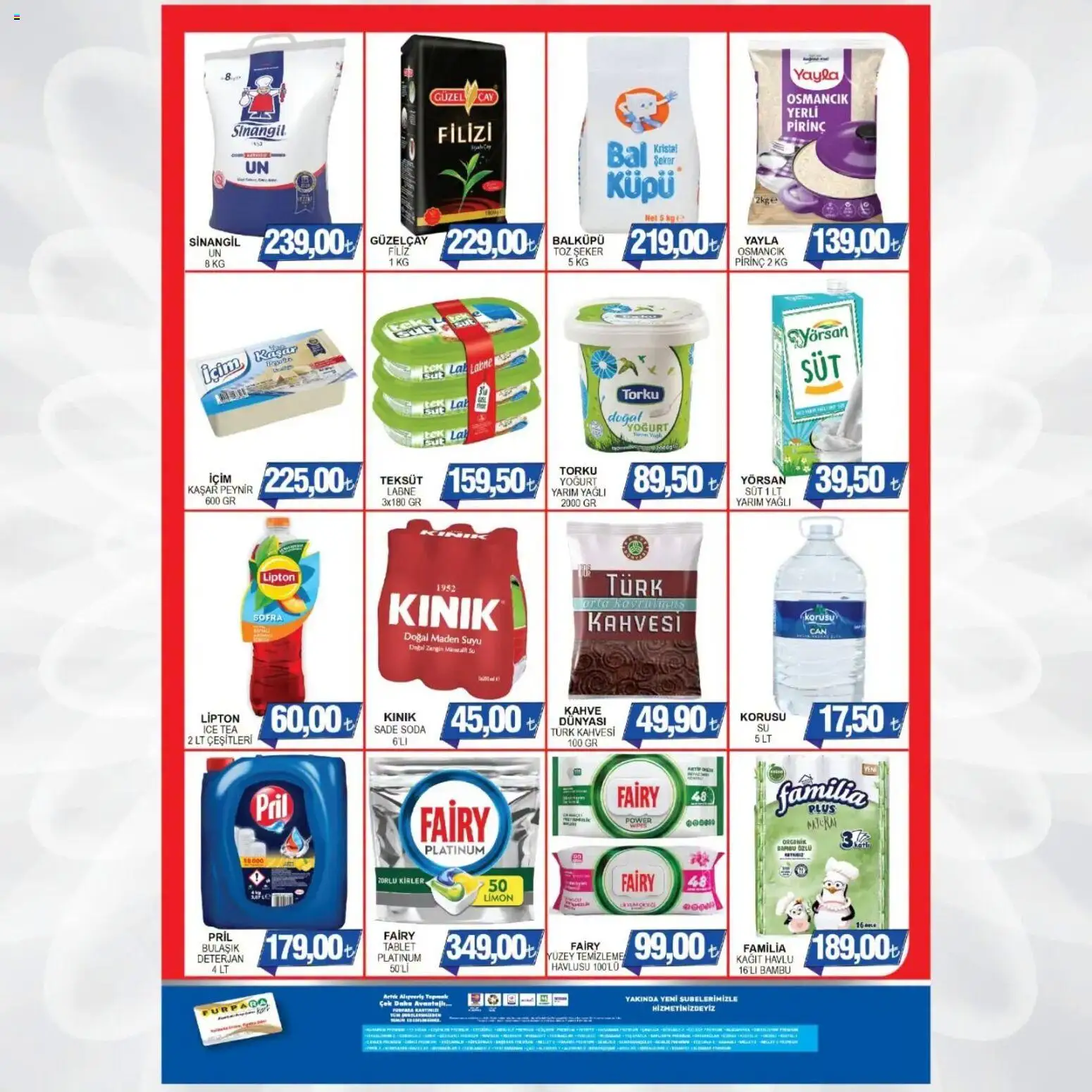 Furpa Katalog - 25 Haziran 2026 tarihinden itibaren geçerlidir | Sayfa: 2 | Ürünler: Yoğurt, Deterjan, Toz şeker, Ice tea