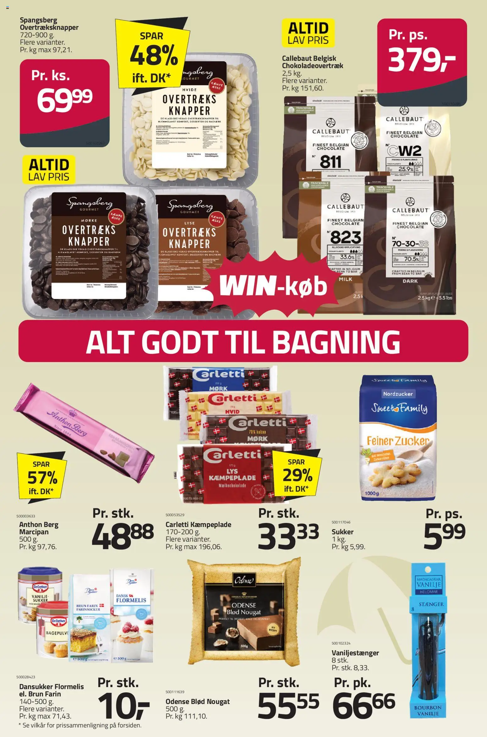 Fleggaard tilbudsavis – gyldig fra 21/10/2026 | Side: 42 | Produkter: Vaniljestænger, Bourbon, Kakao, Sukker
