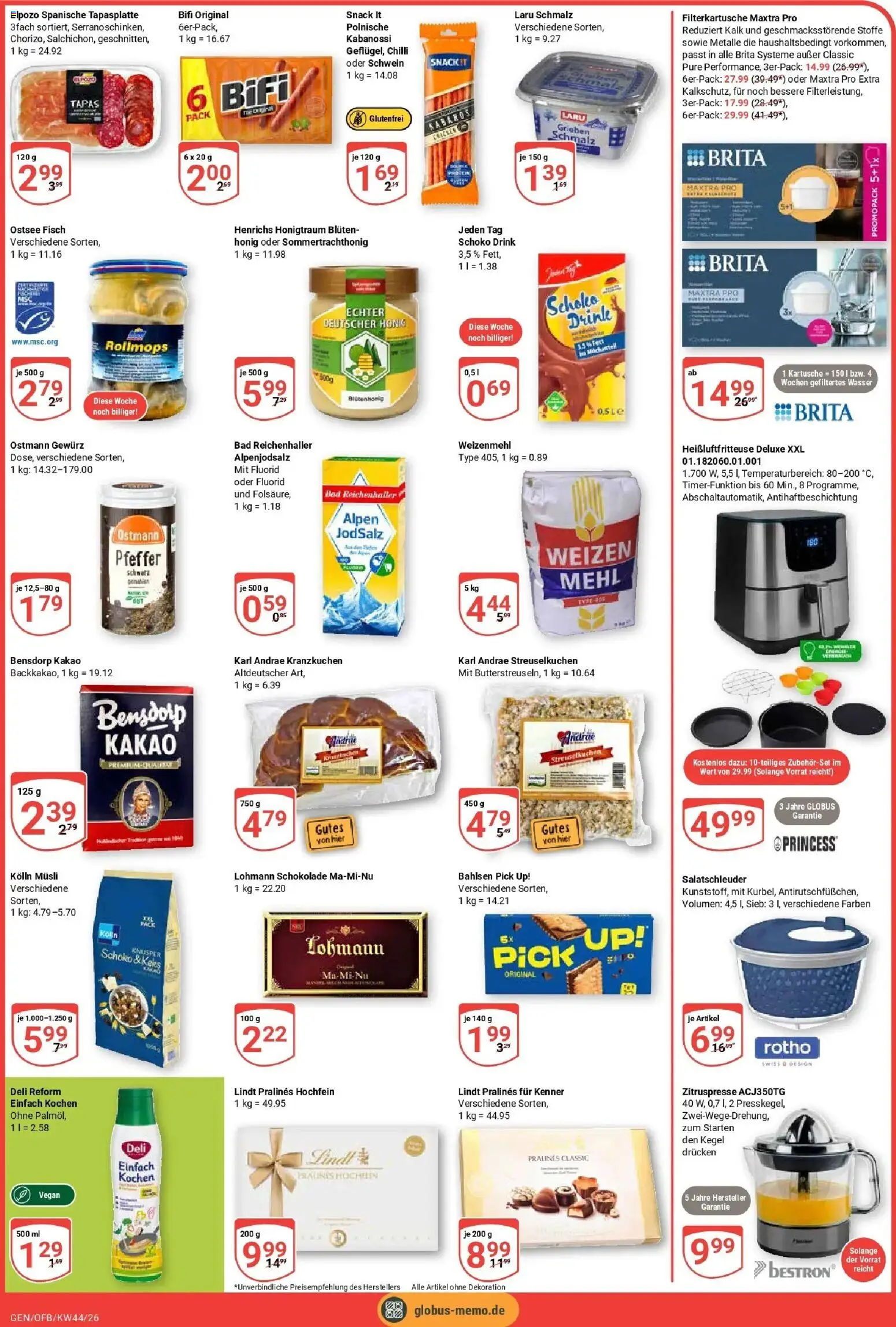 Globus Prospekt Gensingen (ab 26.10.2026) » Angebote online | Seite: 7 | Produkte: Musli, Kolln, Kolln musli, Deli reform