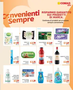 Anteprima del volantino FILETTI DI ALICI DELICIUS, in olio di oliva, 46 g valido a partire dal 08.05.2026 | Pagina: 9 | Prodotti: Ammorbidente, Detergente, Formaggio, Pasta