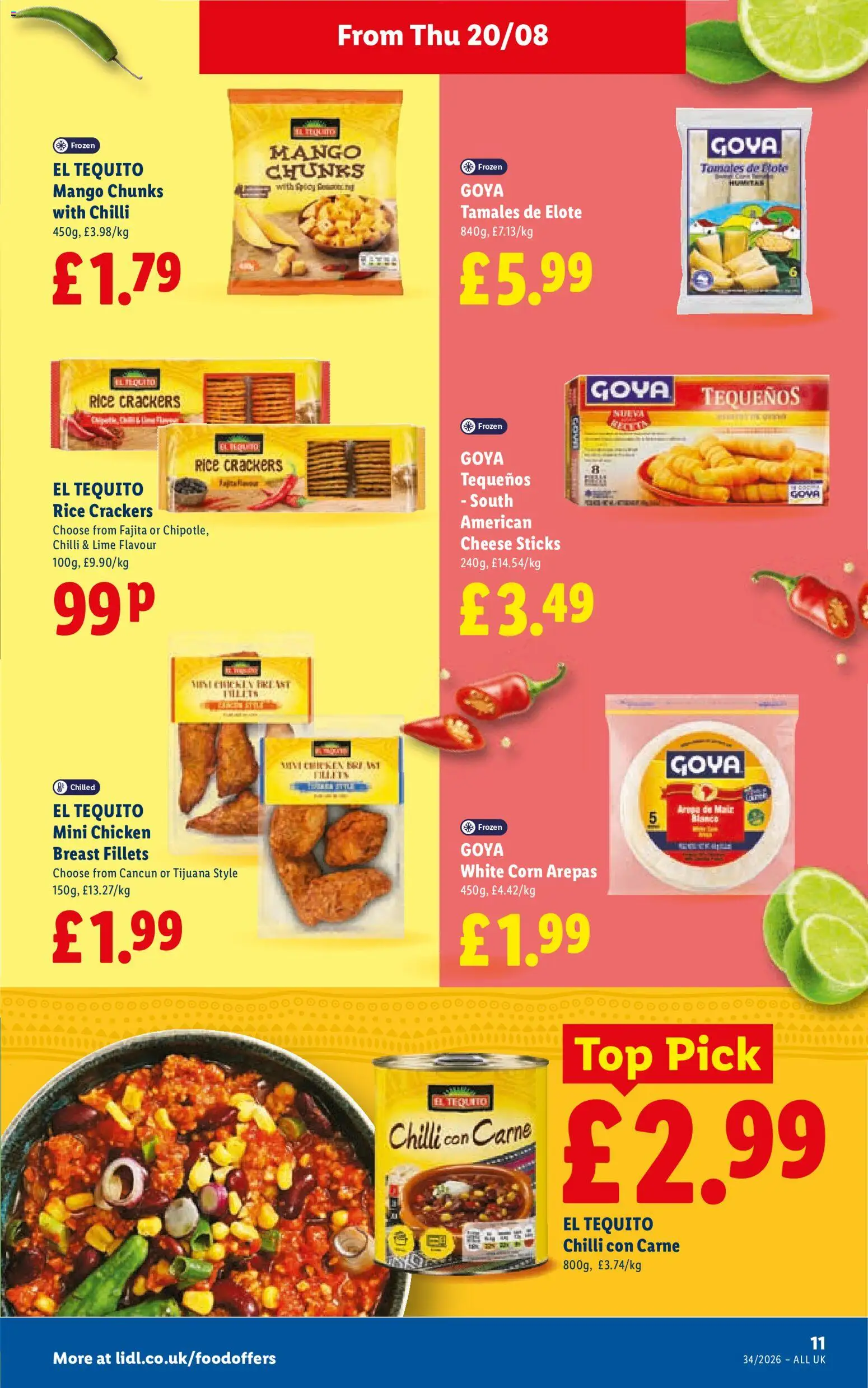{H1} | Page: 13 | Products: Cheese, Cheese sticks, Corn, Crackers
