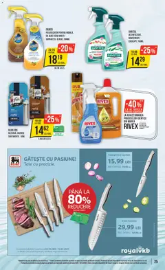 Ofertele Mega Image valabile de la 08.10.2026 | Pagină: 25 | Produse: Măsline, Ulei de masline, Ulei, Dezinfectant