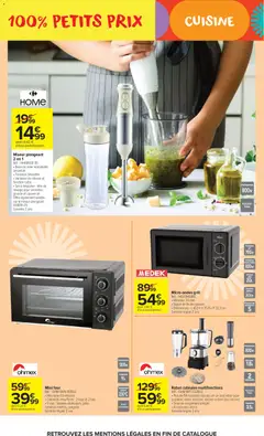 Carrefour Market - Prévisualisation de Carrefour Market 100% petits prix valide à partir de 25/08/2026 | Page: 6 | Produits: Blender, Smoothie, Robot, Gril