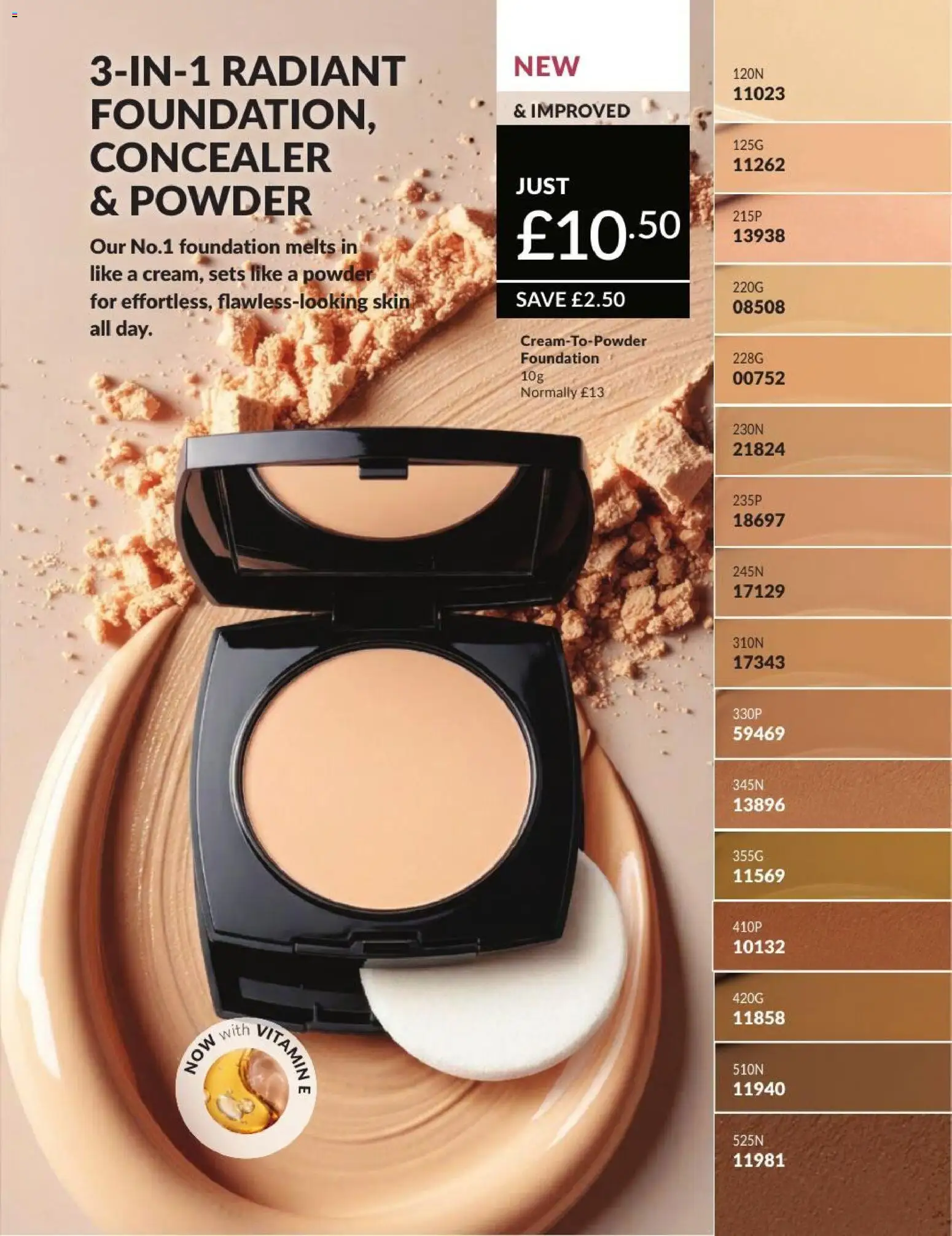 {H1} | Page: 7 | Products: Concealer, Powder