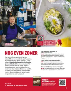Delhaize Magazine - Voorbeeld van een folder van Delhaize, geldig van 18/08/2026 | Pagina: 55 | Producten: Vis, Vlees, La, Garnalen