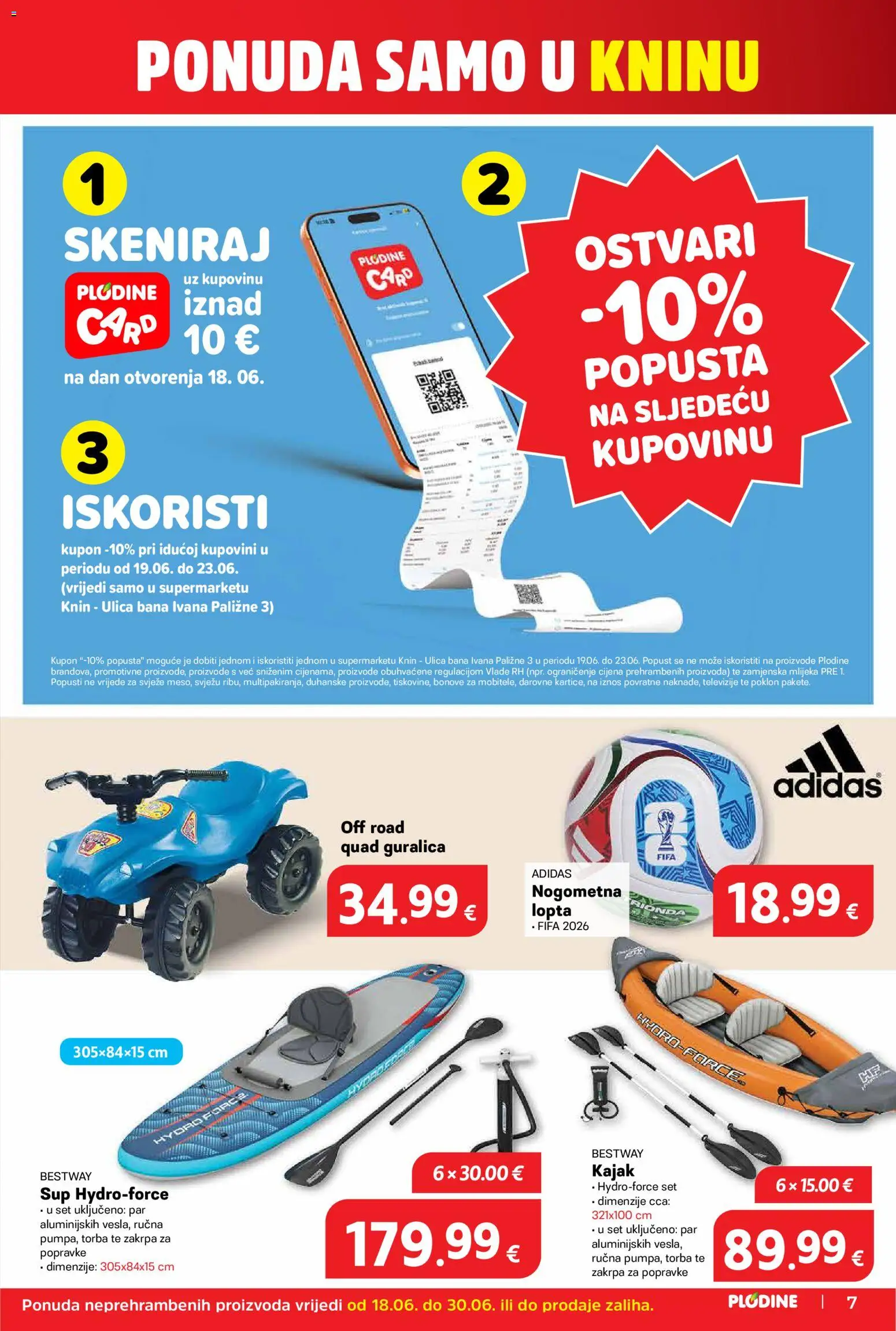 Plodine katalog | vrijedi od 18.06.2026 | Stranica: 7 | Proizvodi: Lopta, Torba