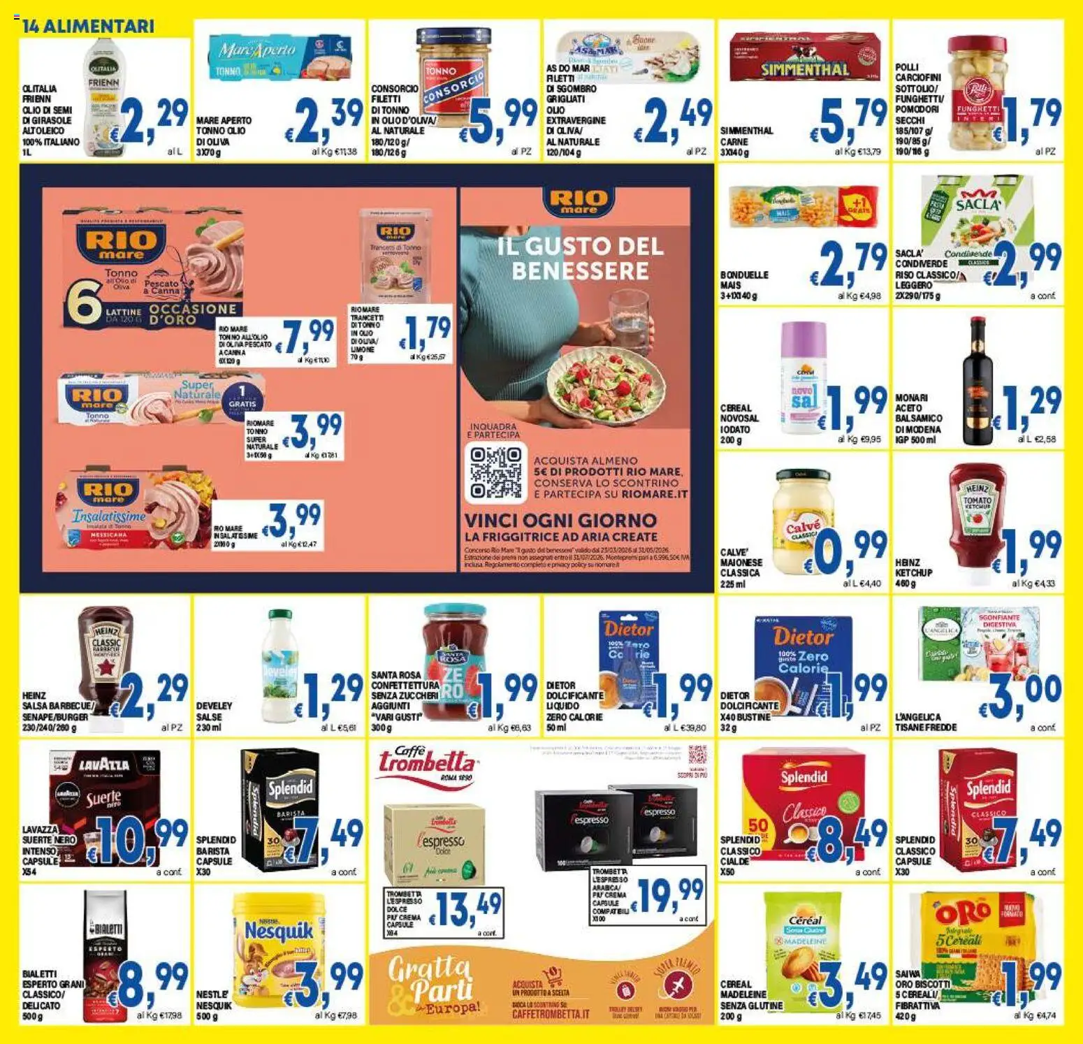 Volantino DEM del 08.05.2026 | Pagina: 14 | Prodotti: Maionese, Limone, Olio, Mais