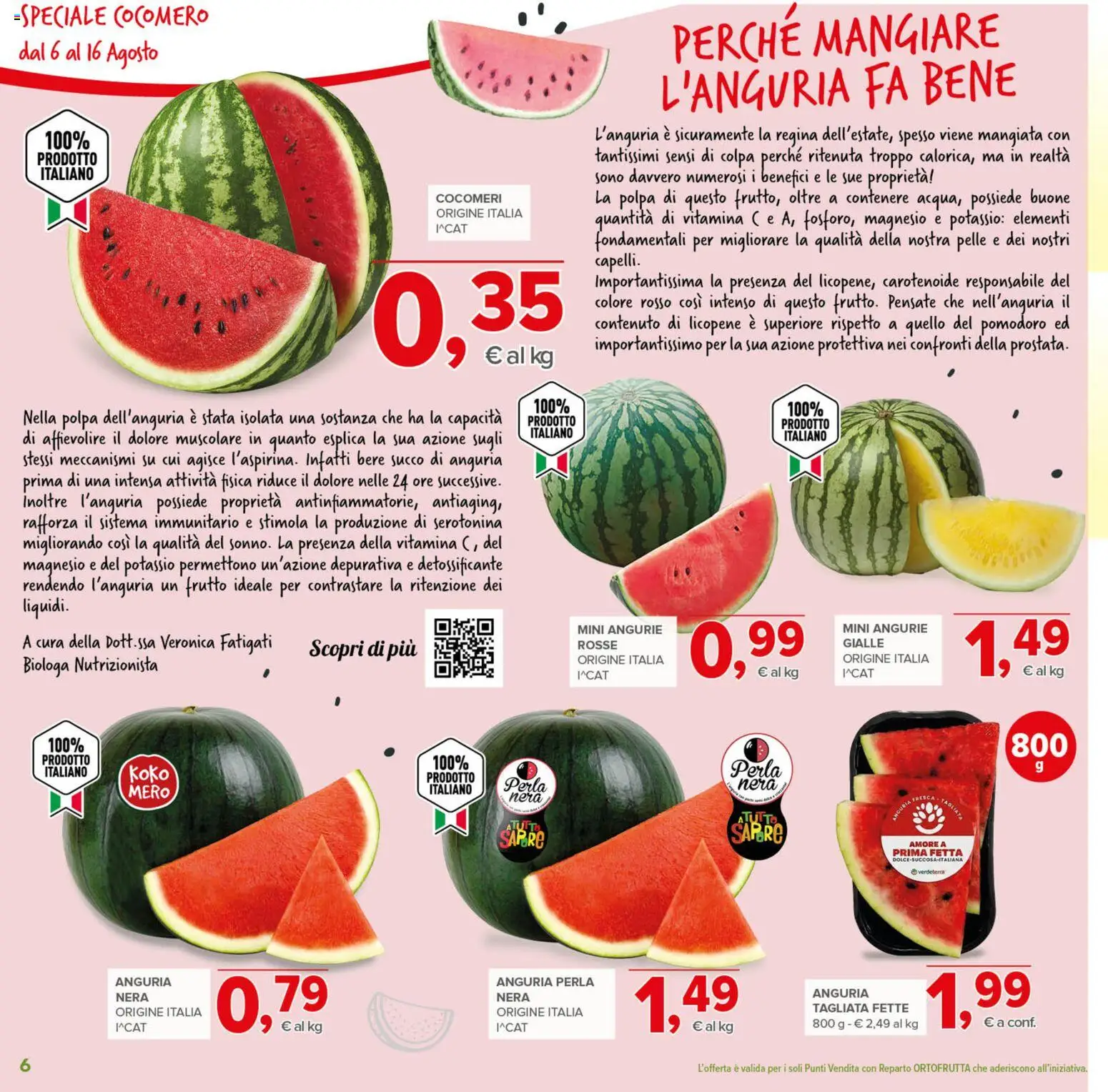 Volantino Todis del 06/08/2026 | Pagina: 6