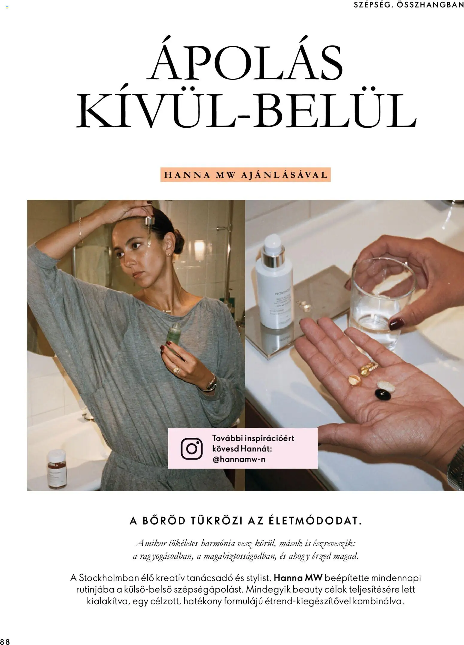 Oriflame akciós ujság - amely érvényes a következő dátumtól: 2026.11.11. | Oldal: 88