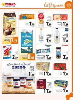 Anteprima del volantino CIAMBELLE RIPIENE GASTONE, CIAMBELLE RIPIENE GASTONE LAGO cioccolato/albricocca 240g valido a partire dal 09/09/2026 | Pagina: 11 | Prodotti: Multivitaminico, Barretta, Albicocche, Barretta proteica