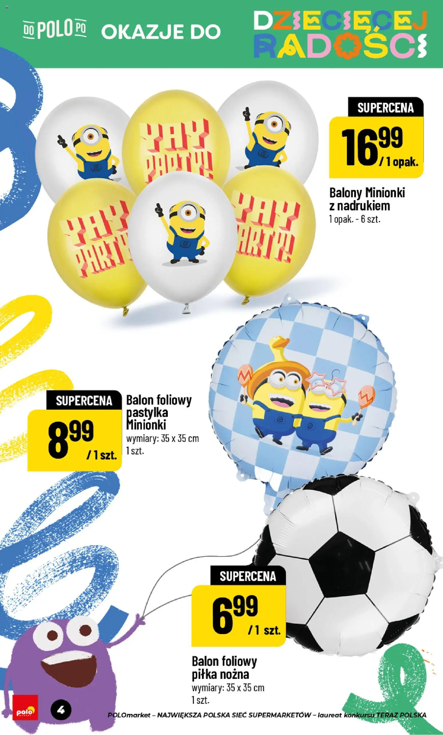 POLOmarket gazetka - Dzień Dziecka od 15.05.2026 | Strona: 4