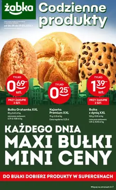 Pogląd oferty "Żabka gazetka - Codzienne produkty" - ważna od 06.05.2026