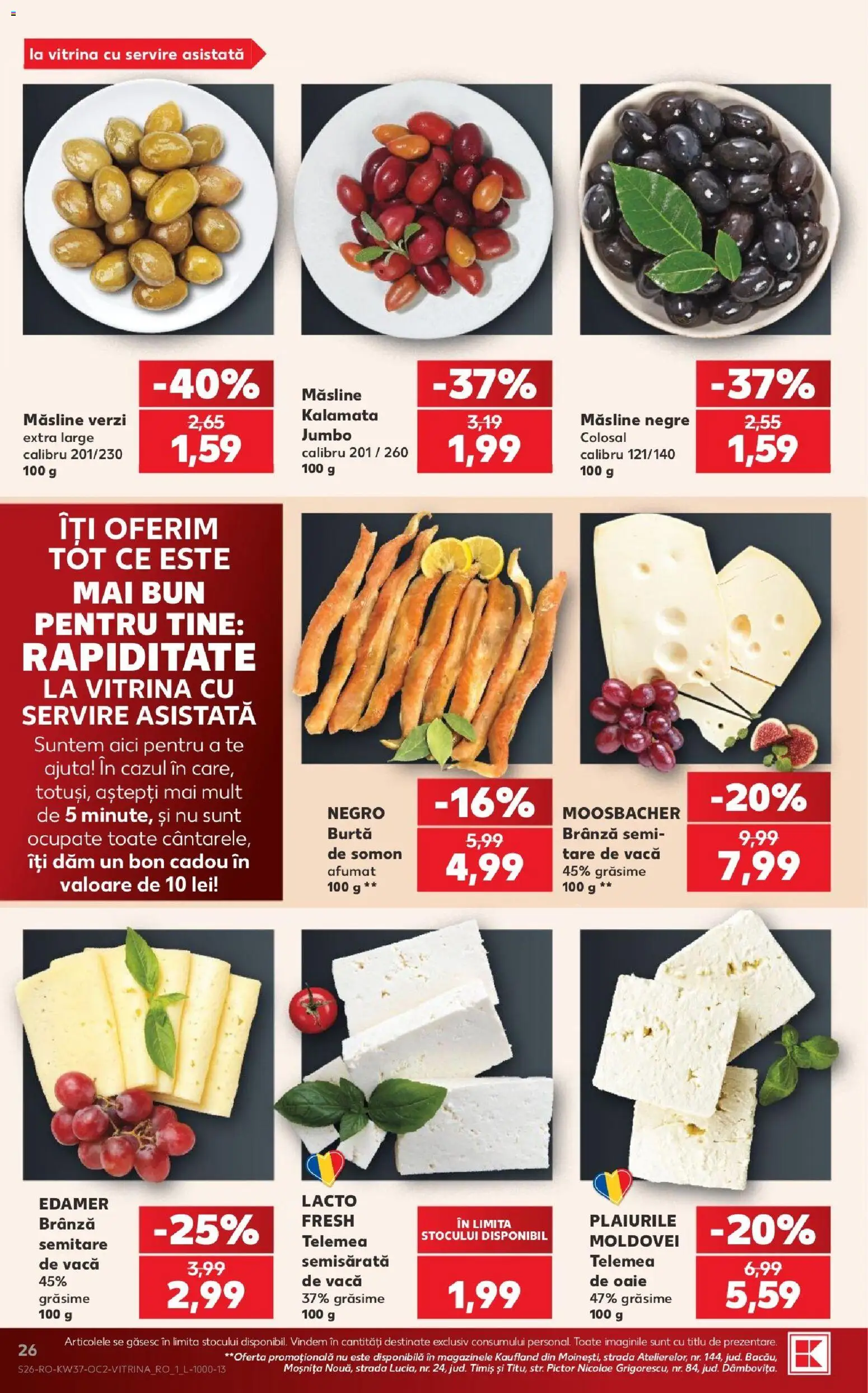 Kaufland RO akciós ujság - amely érvényes a következő dátumtól: 2026.09.09. | Oldal: 26