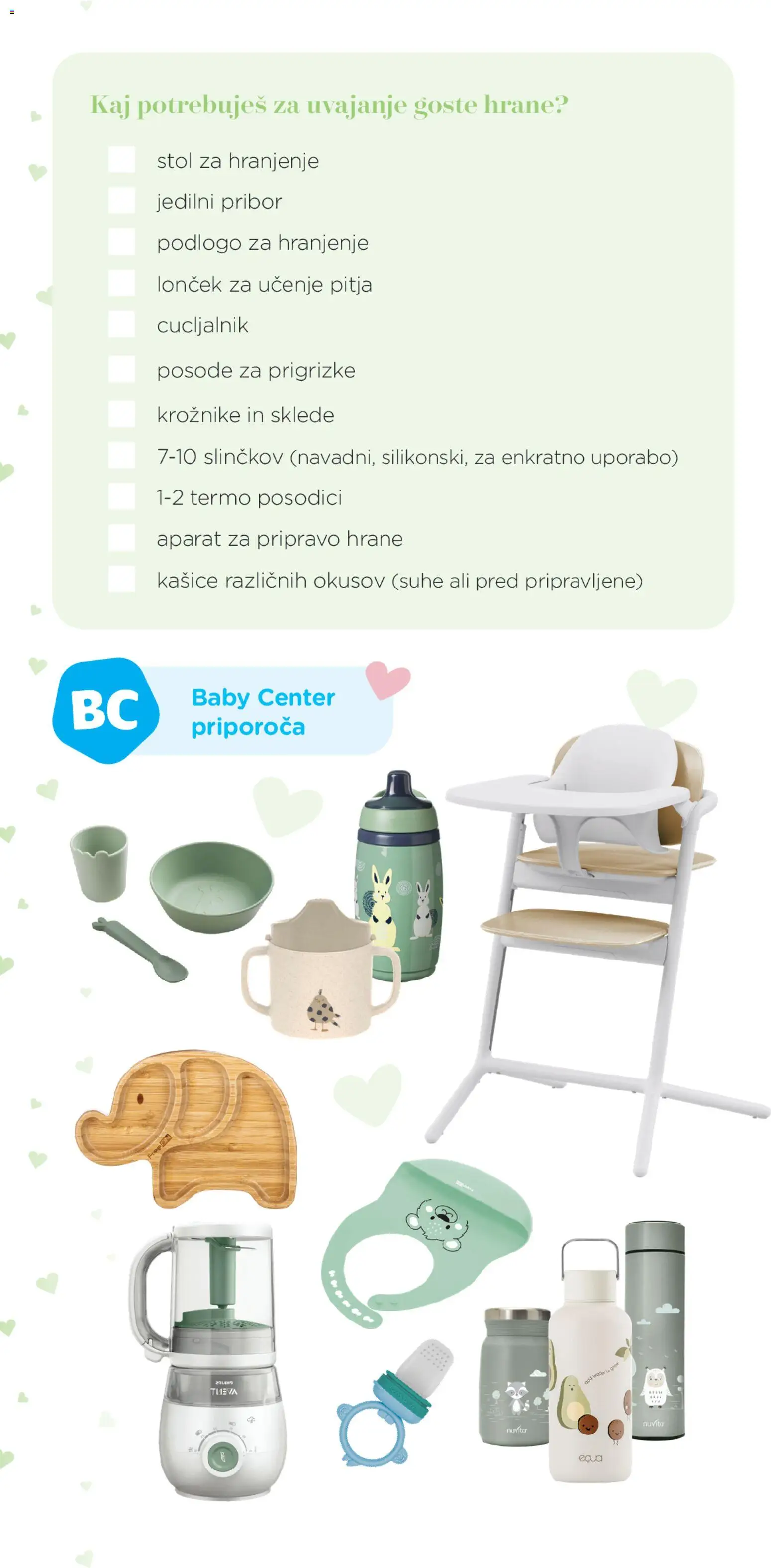 Novi Baby center katalog ponudbe – veljaven od 25.05.2026 | Stran: 40 | Izdelki: Pribor, Stol