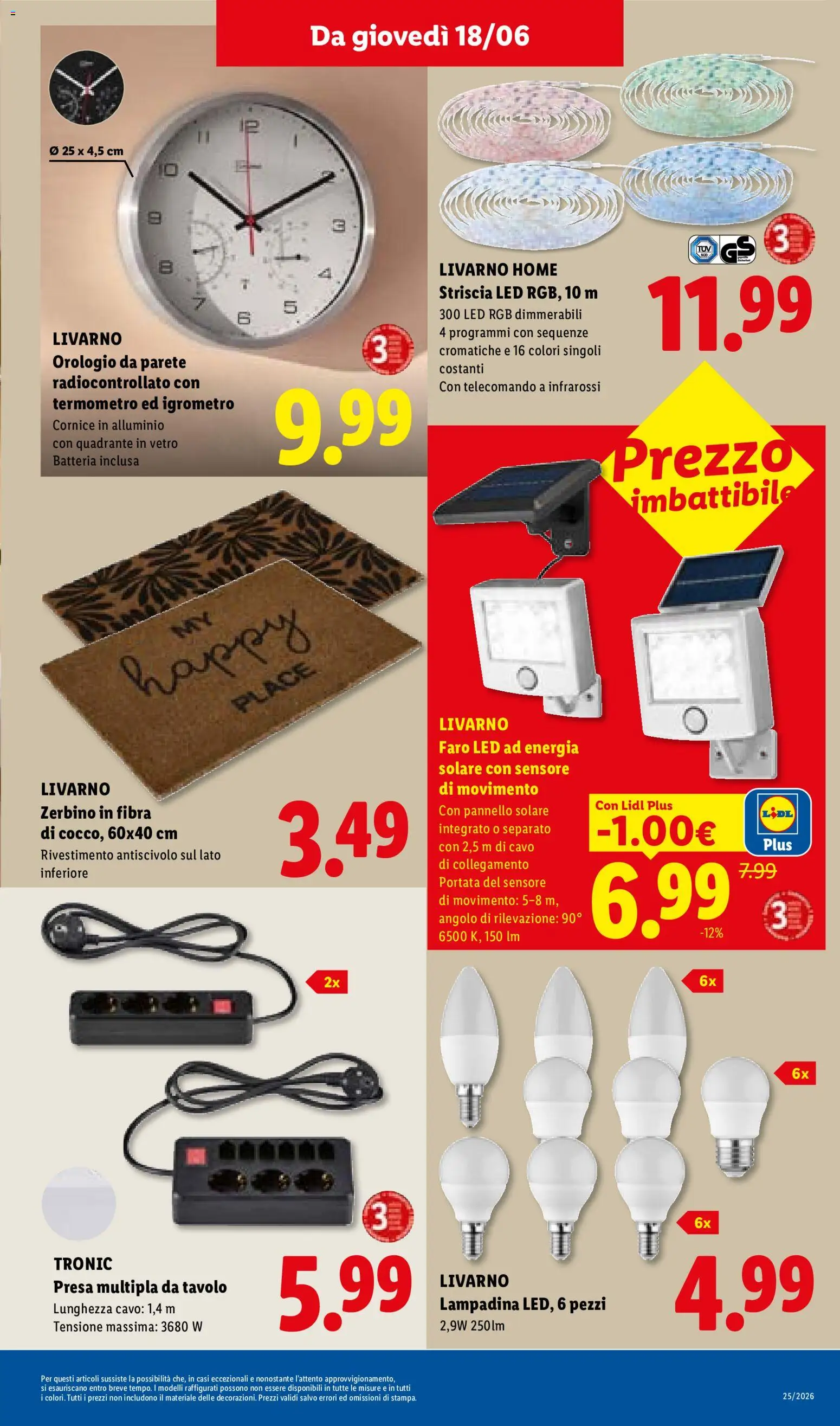 Volantino Lidl del 18.06.2026 | Pagina: 25