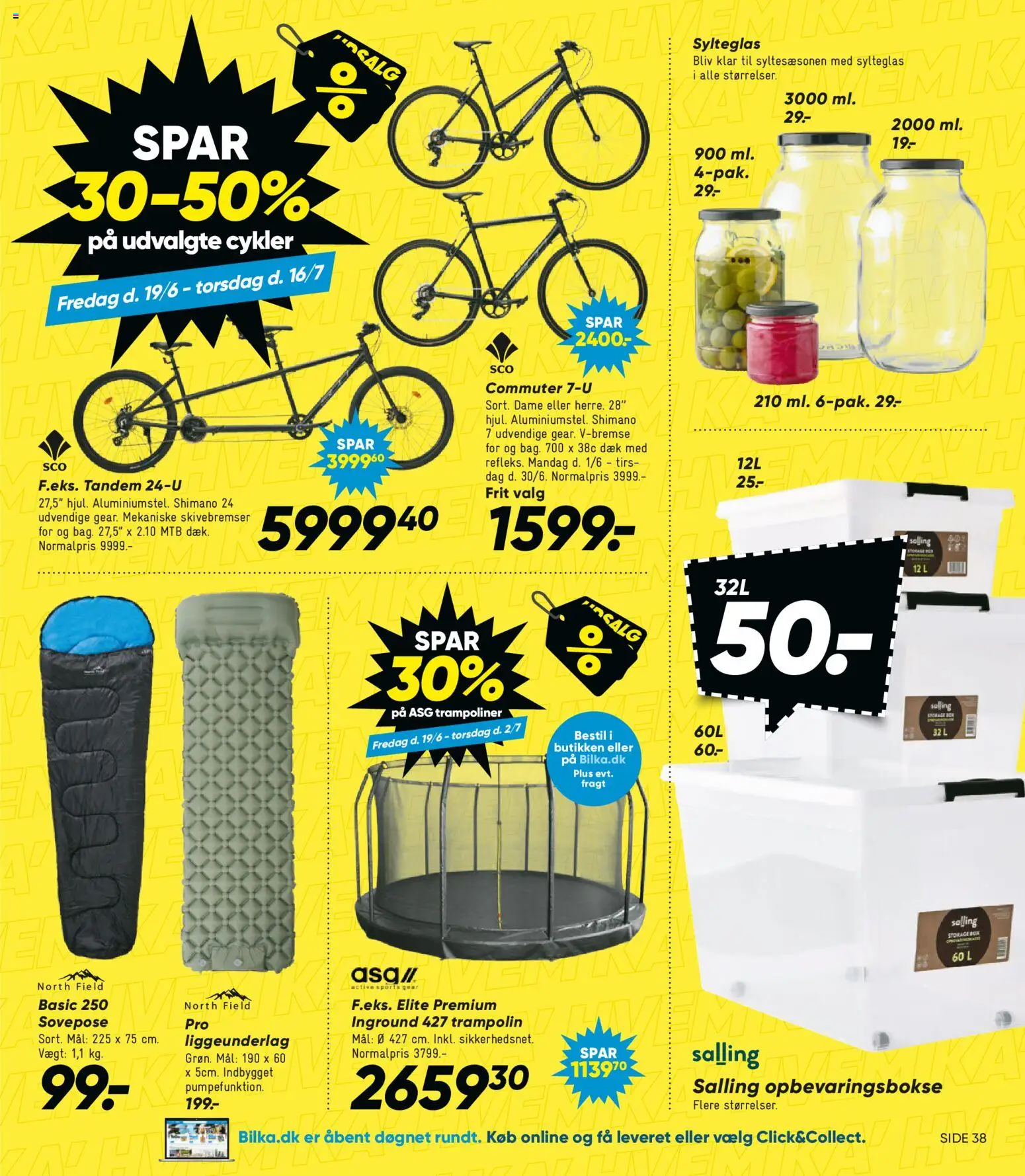 Bilka tilbudsavis – gyldig fra 19.06.2026 | Side: 17 | Produkter: Sovepose