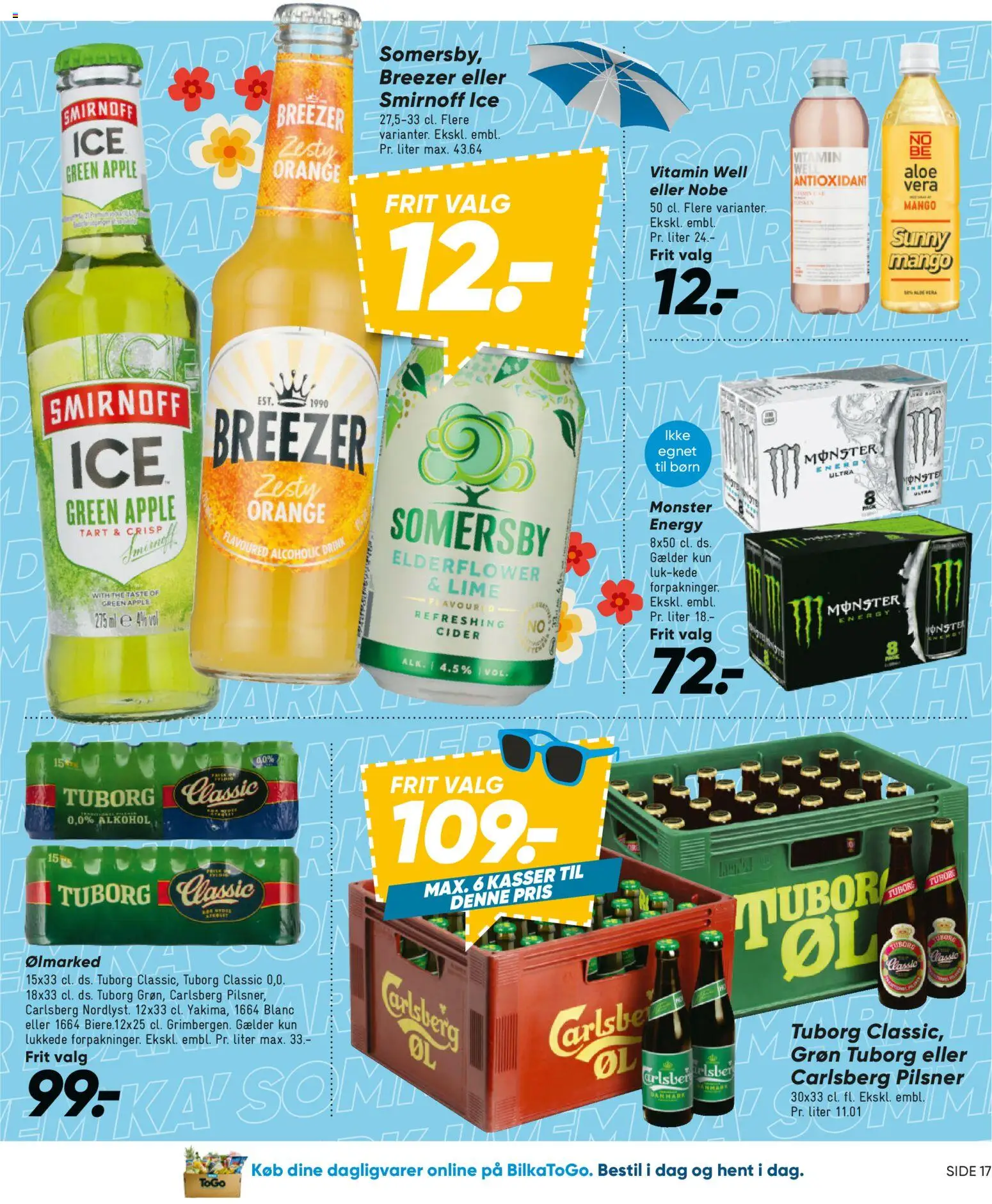 Bilka tilbudsavis – gyldig fra 17/07/2026 | Side: 24 | Produkter: Dagligvarer, Mango, Cider, Aloe Vera