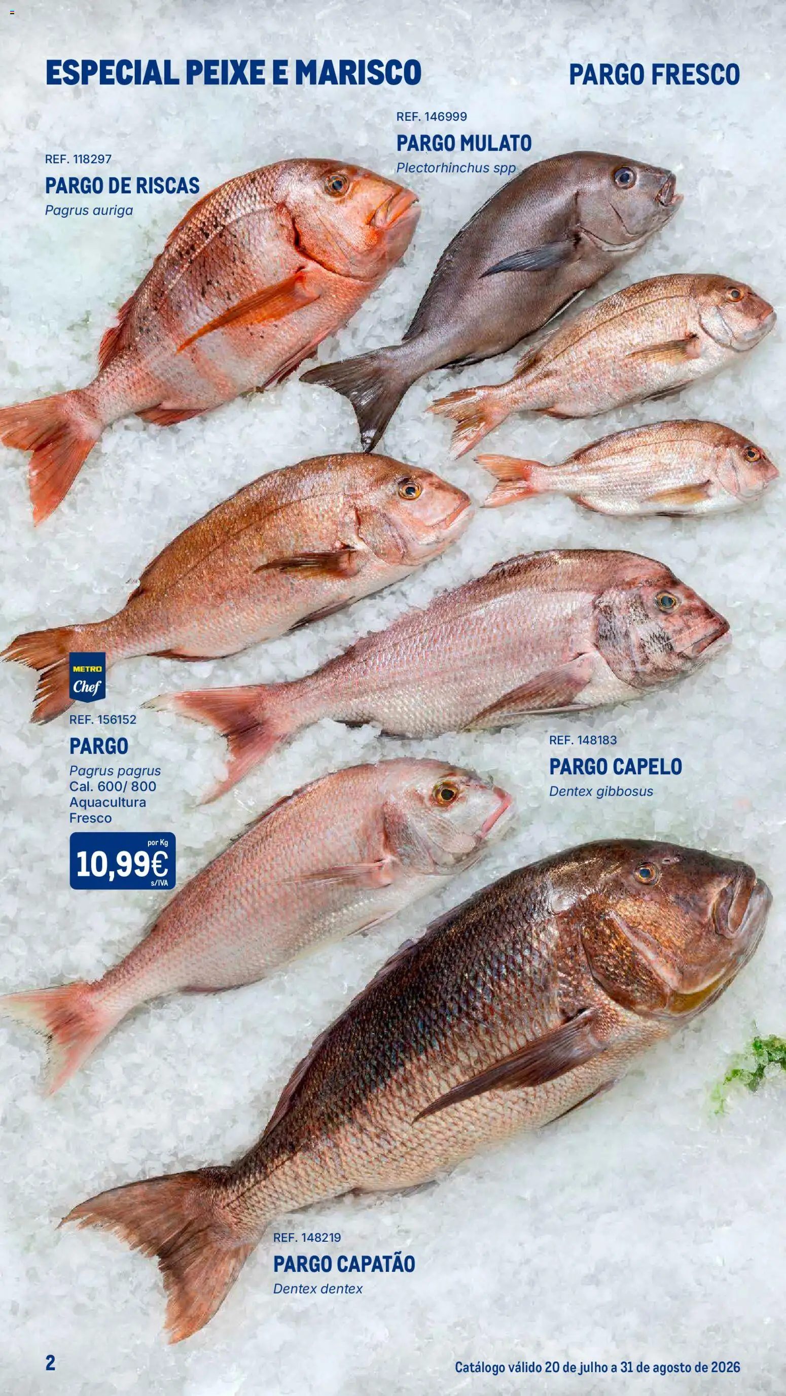 Makro Especial Peixe e Marisco │ válido de 20/07/2026 | Página: 2 | Produtos: Peixe