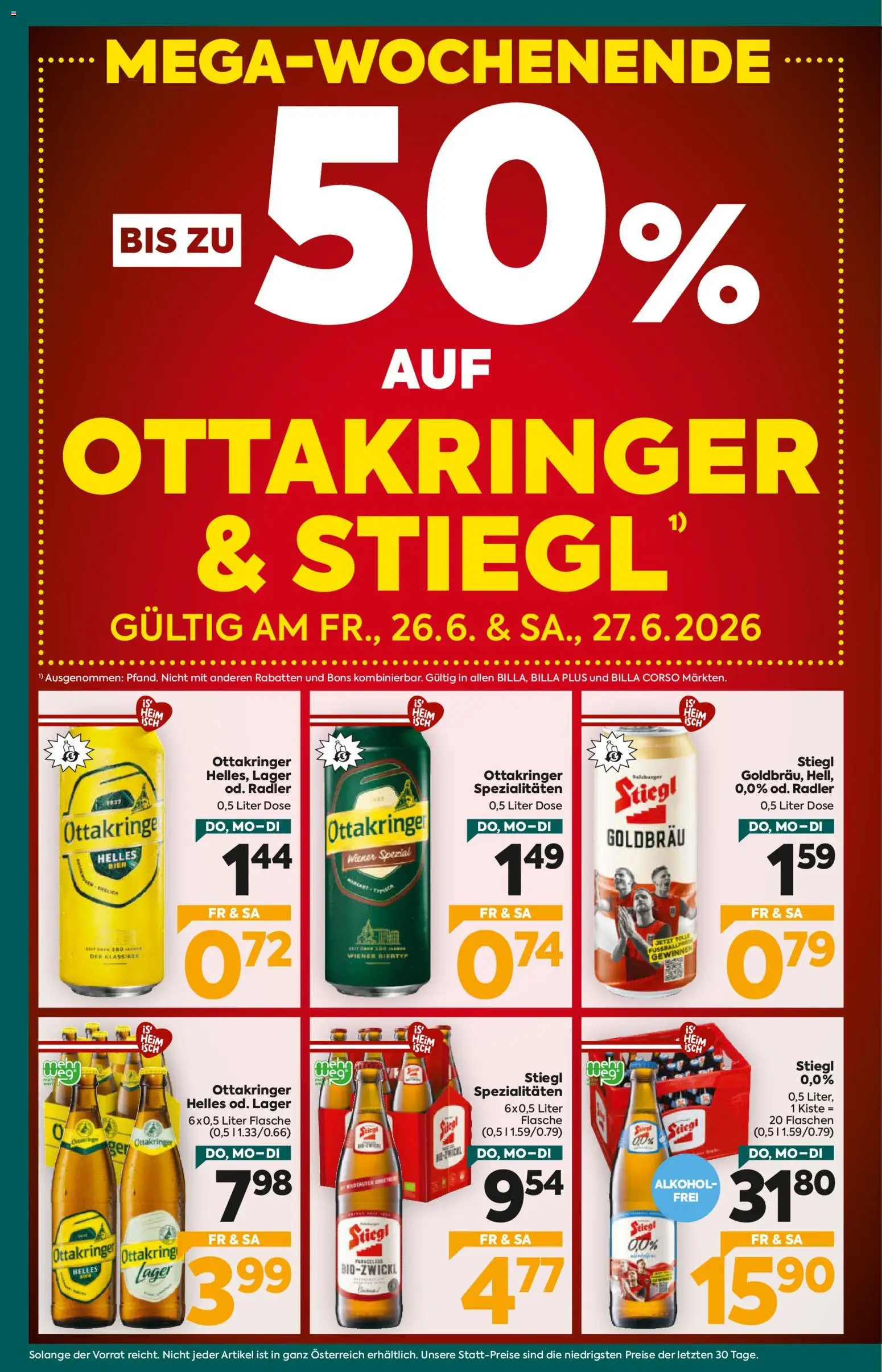 Billa Plus Flugblatt gültig ab 25.06.2026 | Seite: 2