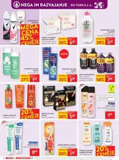 Spar katalog akcije – veljaven od 27.05.2026 | Stran: 37 | Izdelki: Lak, Barva, Voda, Krema za obraz