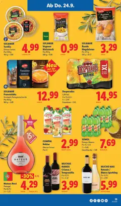 SUMOL Orange, Ananas, Orange, Ananas ab 24.09.2026 gültig | Seite: 15 | Produkte: Muffins, Rotwein, Wein, Ananas