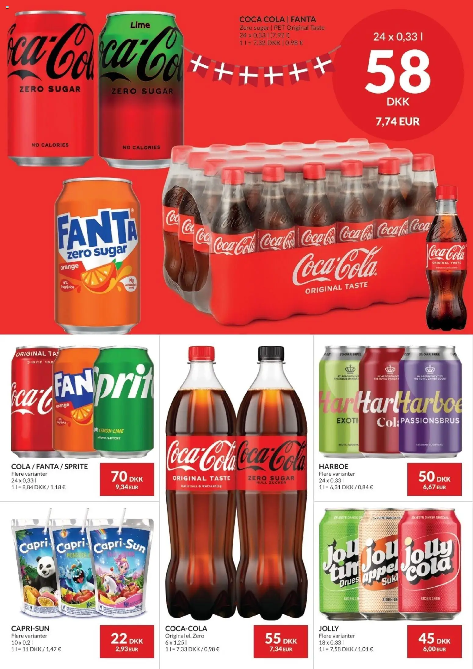 Nielsen Discount tilbudsavis – gyldig fra 27.05.2026 | Side: 34 | Produkter: Coca Cola, Sodavand, Fanta, Cola
