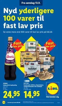 Lidl - Tilbudsavis gyldig fra 13/09/2026 | Side: 15 | Produkter: Creme, Te, Tiramisu, Søm
