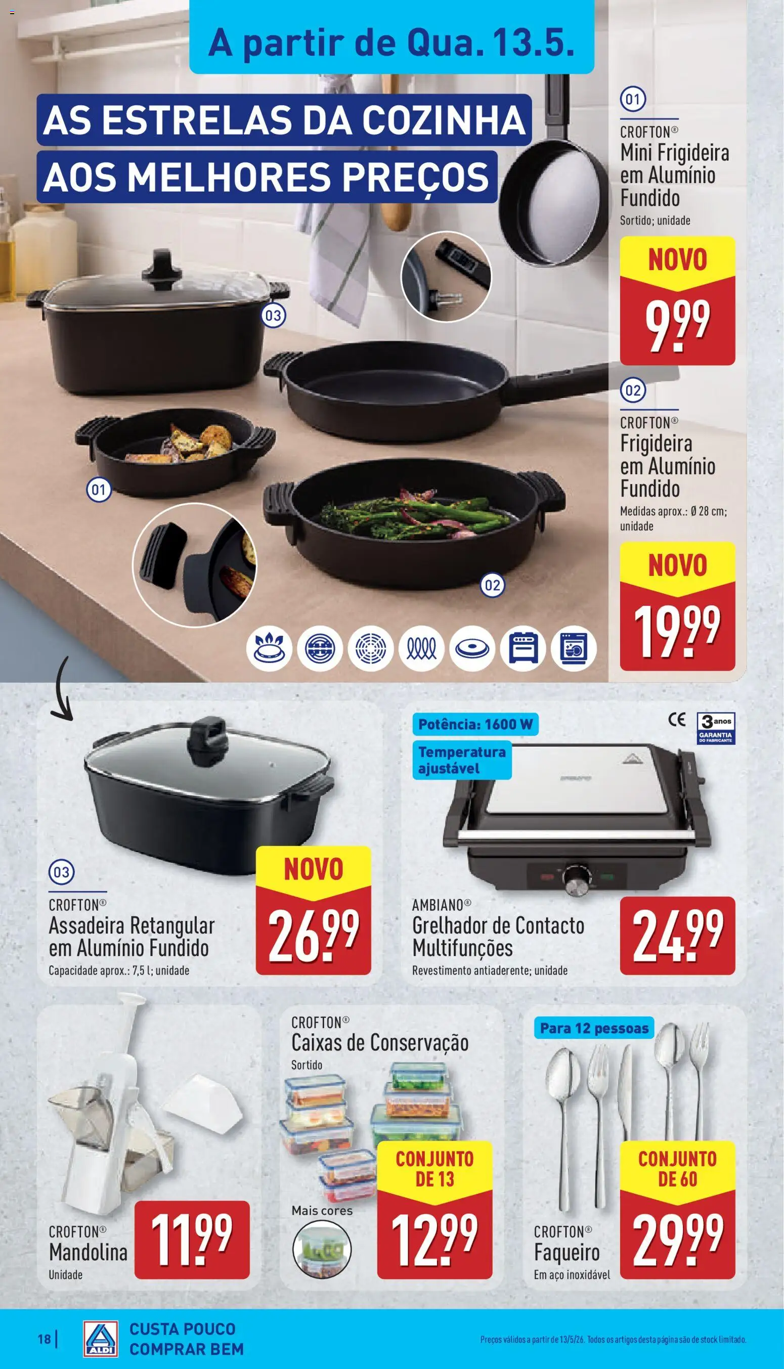 Aldi folheto | 11/05/2026 |  🎉 Como obter um desconto limitado? Poupe ainda hoje! | Portugal