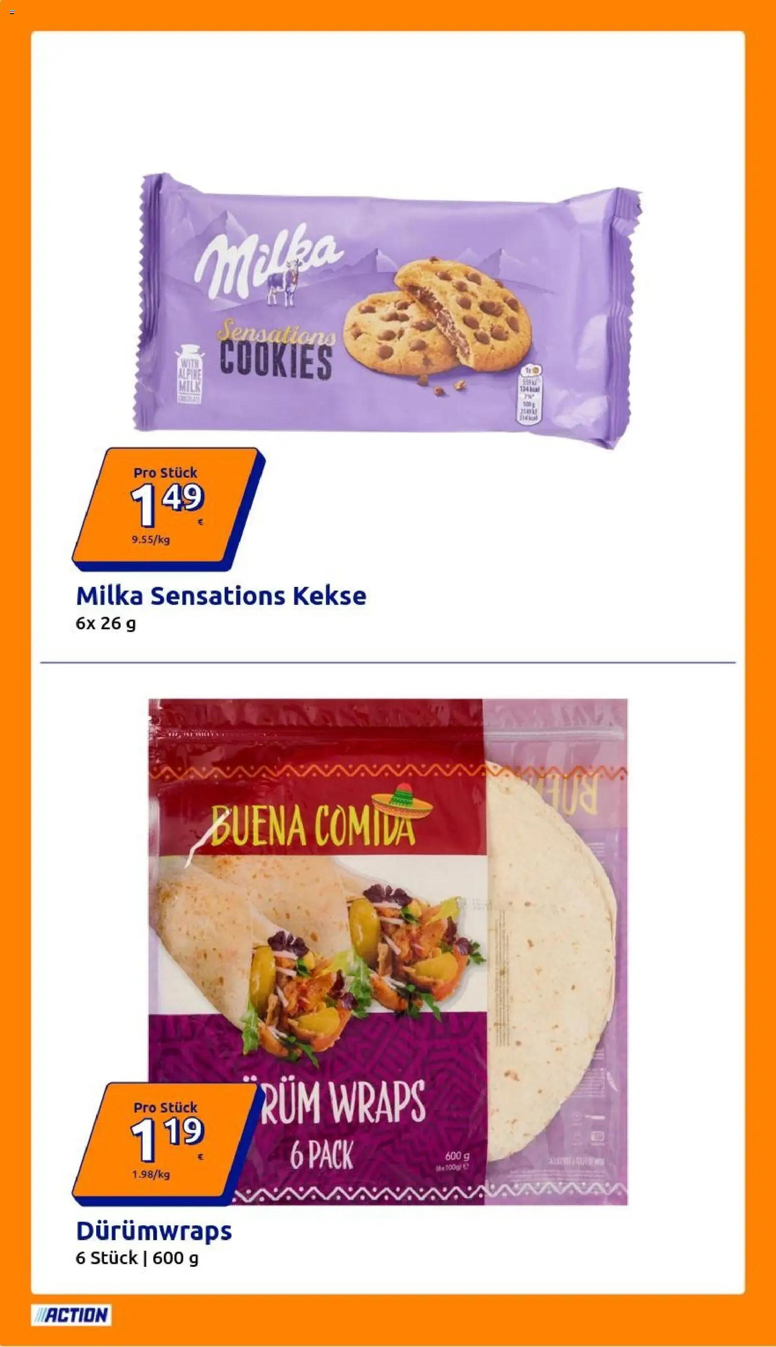 Action Prospekt – gültig ab 26.08.2026 | Seite: 24 | Produkte: Rum, Milka, Kekse