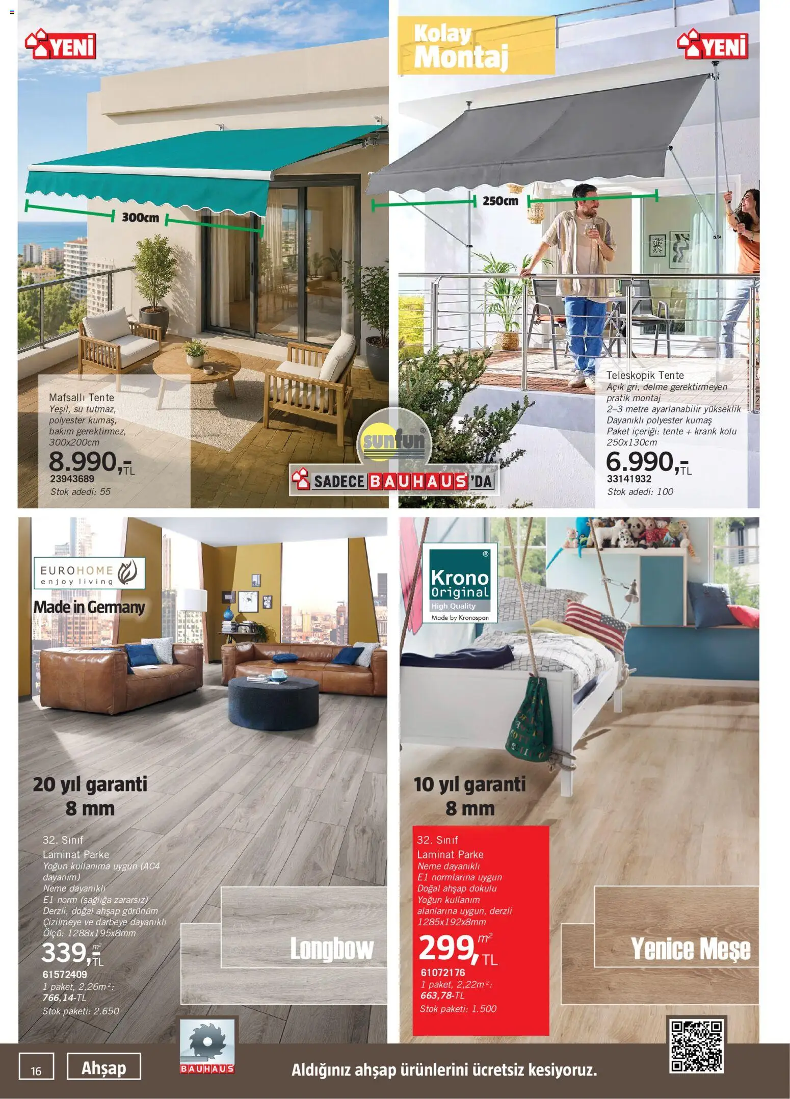 Bauhaus Katalog - 16.05.2026 tarihinden itibaren geçerlidir | Sayfa: 16 | Ürünler: Su