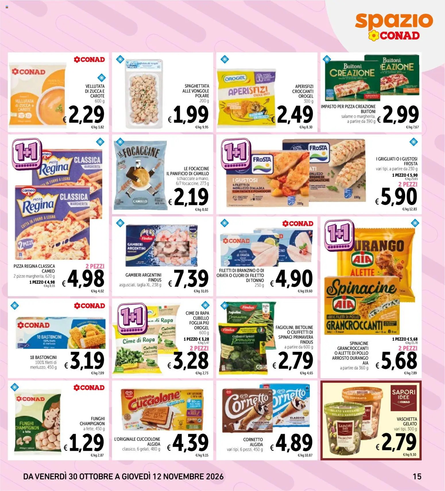 Volantino Spazio Conad del 30/10/2026 | Pagina: 15