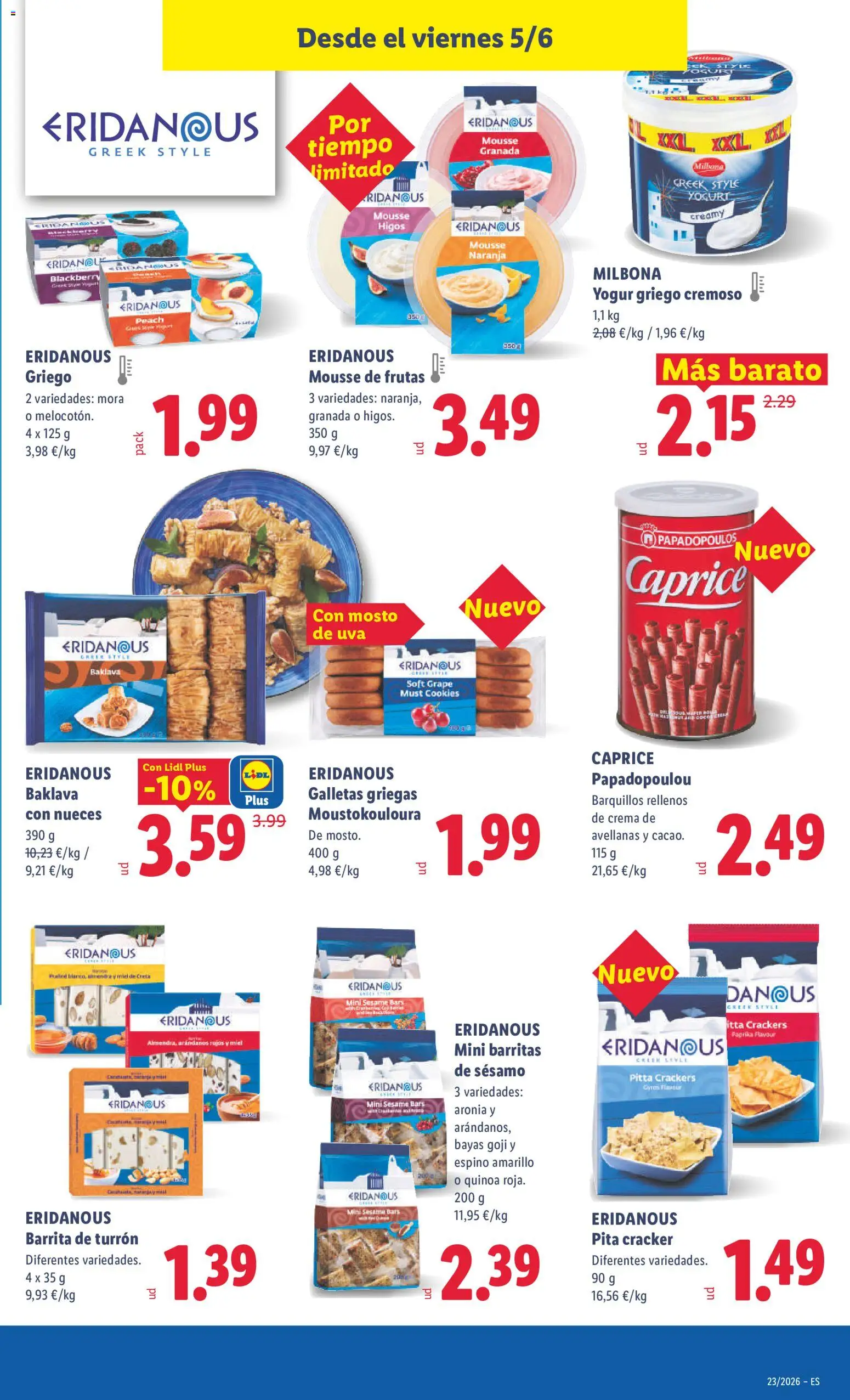 Lidl folleto Illes Balears │ válido desde el 01.06.2026 | Página: 41 | Productos: Mousse, Crema, Galletas, Σαντιγύ