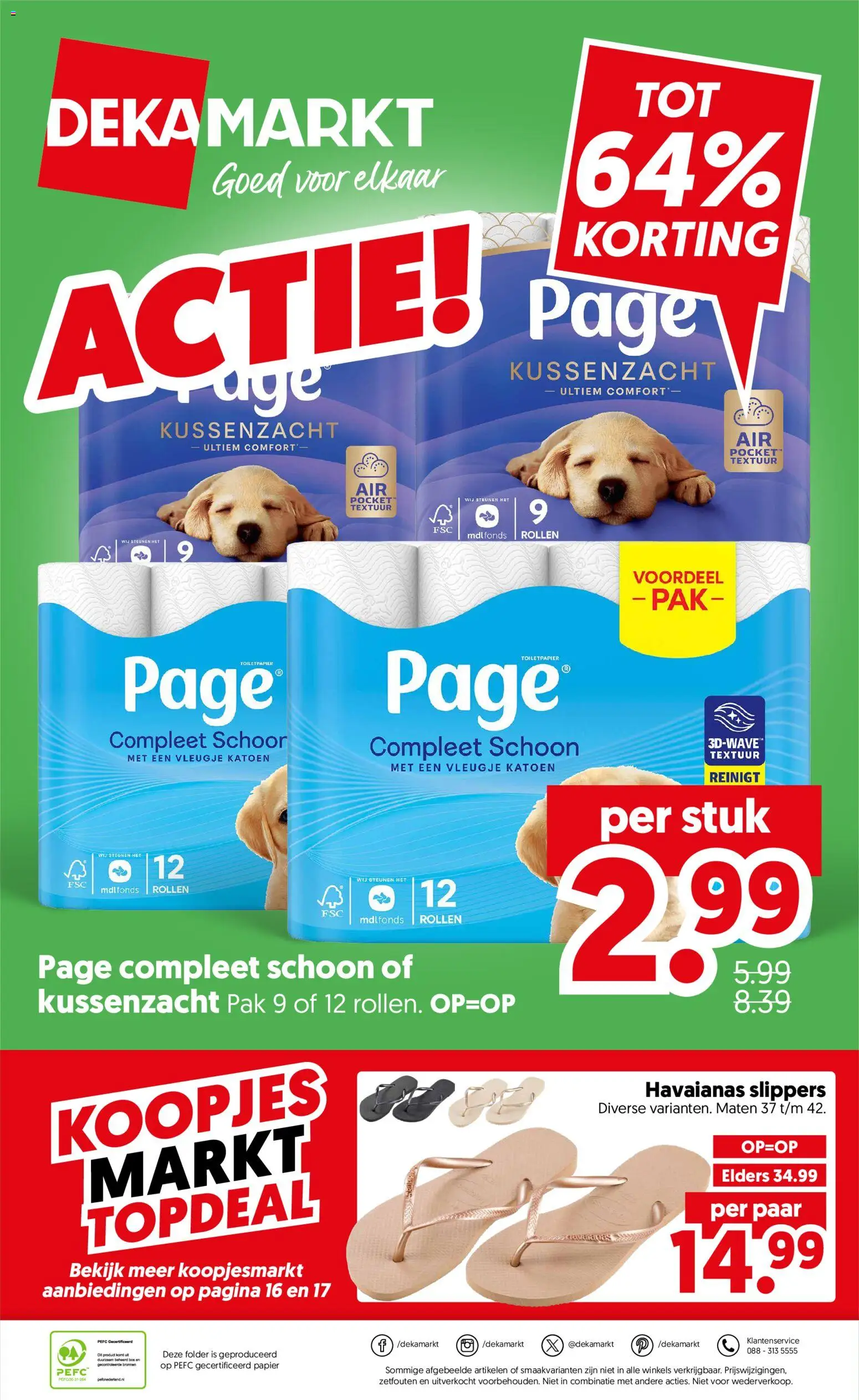{H1} | Pagina: 2 | Producten: Slippers, Papier