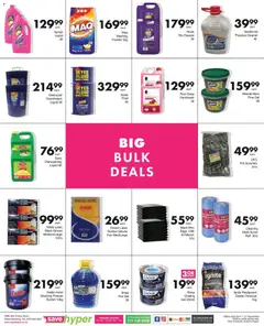 Save specials catalogue – valid from 07/09/2026 | Page: 24 | Products: Disinfectant, Powder, Washing powder, Scrub