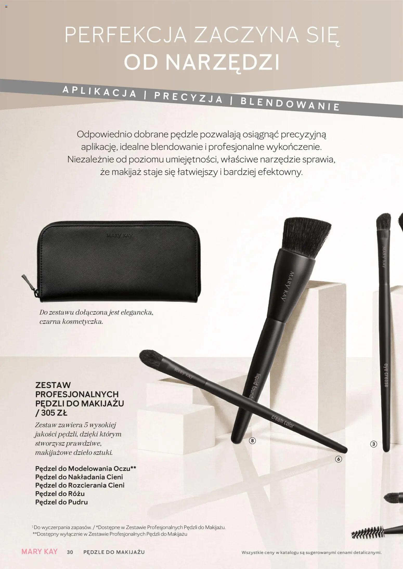 Mary Kay Katalog od 16.04.2026 | Strona: 30 | Produkty: Pędzel, Makijaż