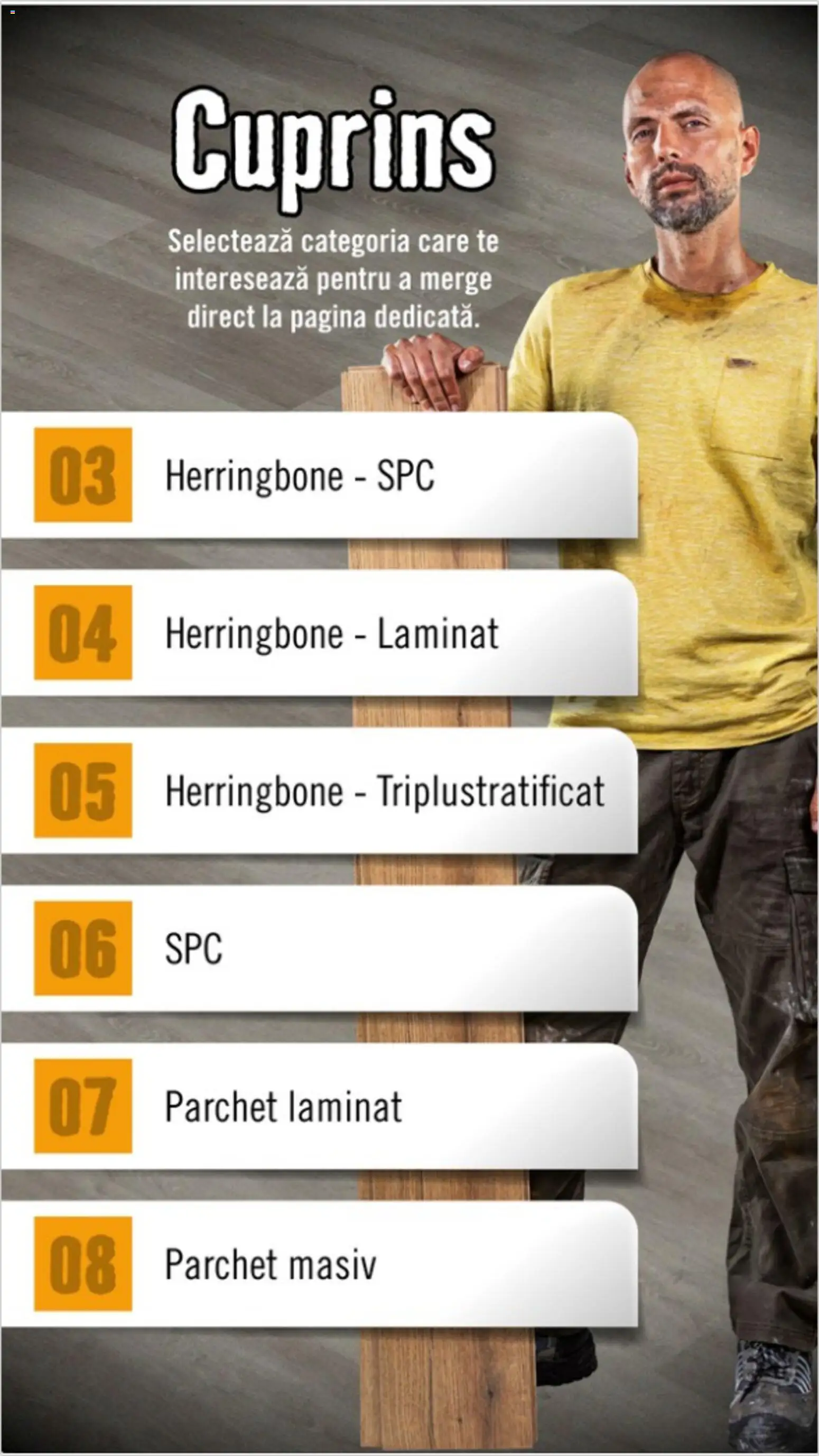 Noul catalog Hornbach – valabil de la 15.09.2026 | Pagină: 2 | Produse: Parchet