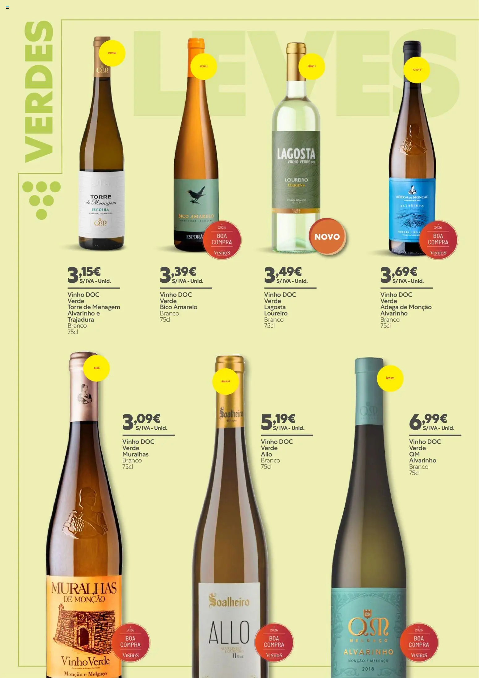 Recheio - Catálogo de Vinhos, Destilados e Cervejas │ válido de 28.05.2026 | Página: 8 | Produtos: Lagosta, Vinho